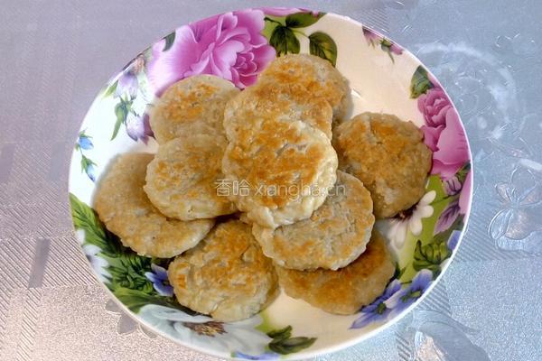 糯米藕香饼的做法图解9
