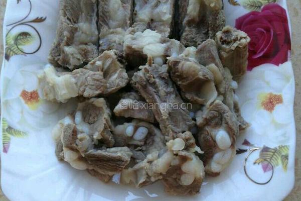 土豆山药炖排骨的做法图解5