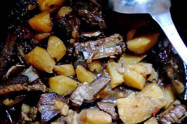 土豆山药炖排骨的做法图解9