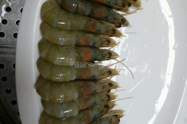 蒸虾的做法图解3