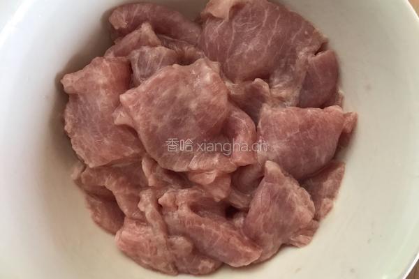 青笋炒肉片的做法图解3