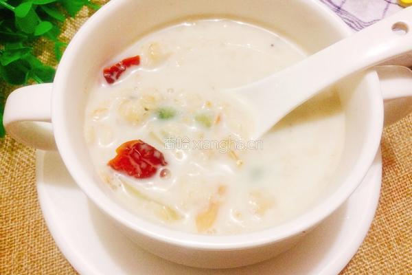 牛奶燕麦粥的做法图解8