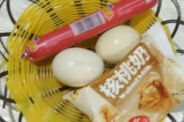 宝宝鸡蛋奶羹的做法图解1