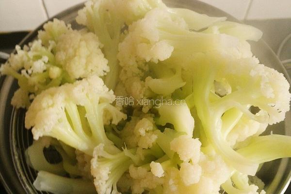 豉油淋花菜的做法图解6