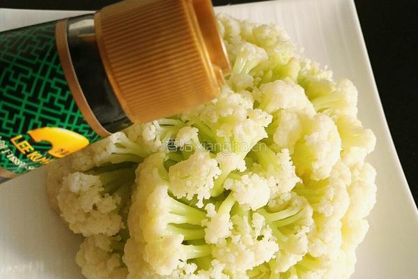 豉油淋花菜的做法图解8