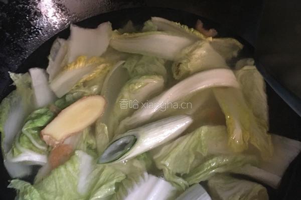 清淡白菜豆腐虾米汤的做法图解8