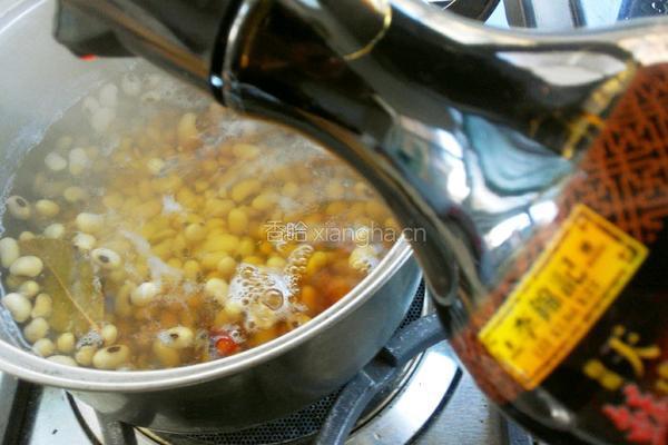 芹菜拌黄豆的做法图解4