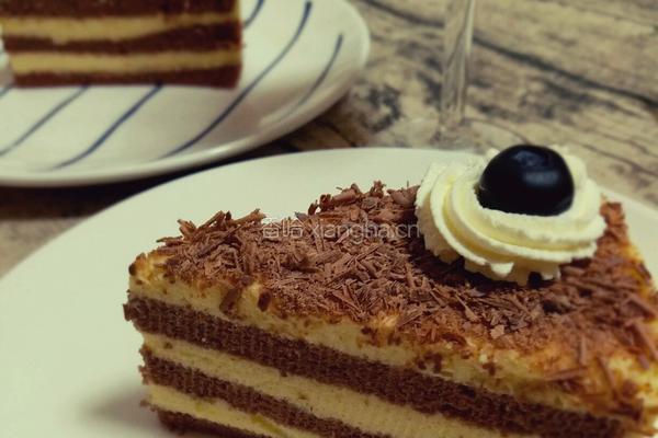8寸巧克力酸奶慕斯蛋糕的做法图解20