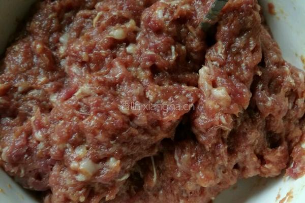 葱花肉煎饼的做法图解1