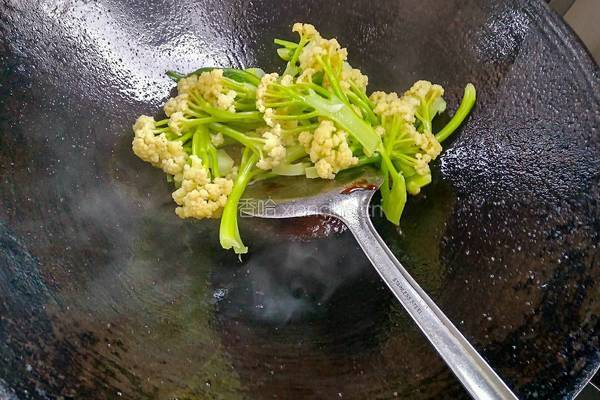 耗油花菜的做法图解7