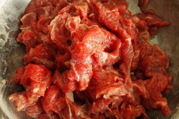蚝油牛肉杏鲍菇的做法图解2