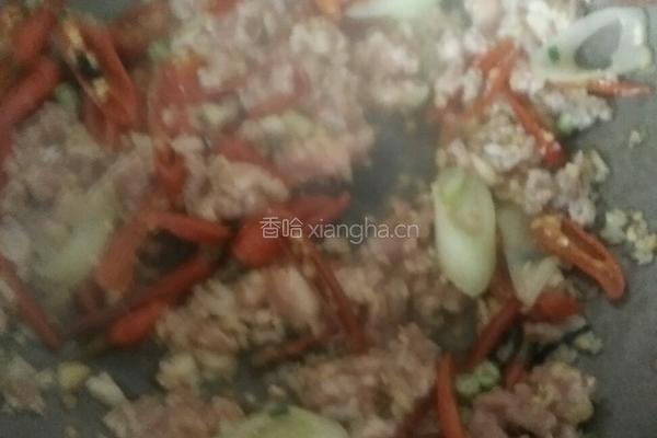 肉沫炒豇豆角的做法图解6