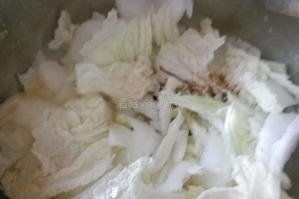 土豆炖白菜的做法图解6