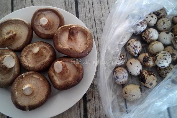 香菇蒸鹌鹑蛋的做法图解2