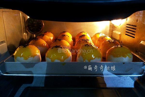 麻薯蛋黄酥的做法图解38
