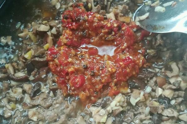 牛肉香菇辣酱的做法图解10