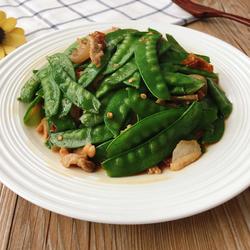 蚝油荷兰豆炒肉的做法[图]