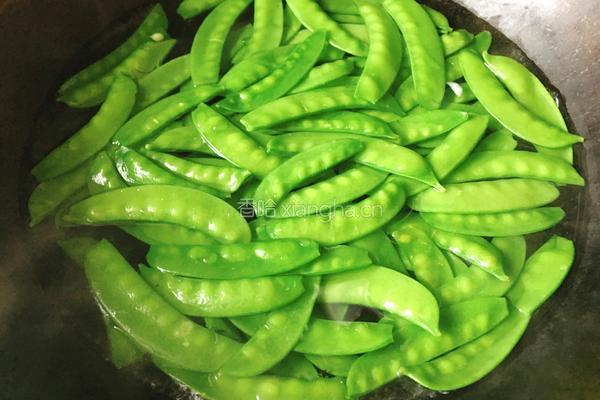 蚝油荷兰豆炒肉的做法图解4