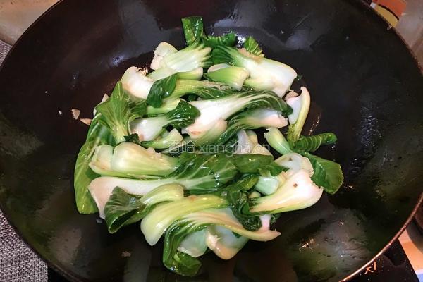 蚝油上海青的做法图解5