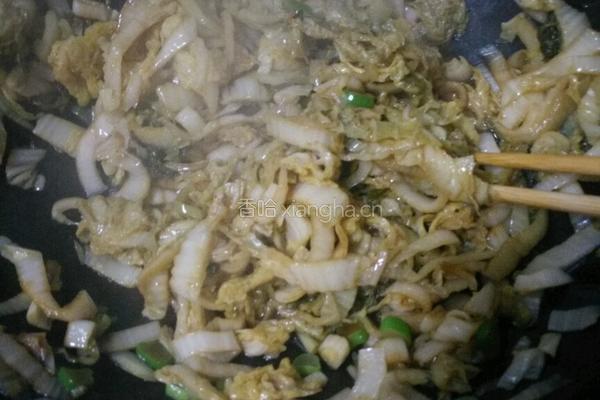 土豆酸菜素包子的做法图解6
