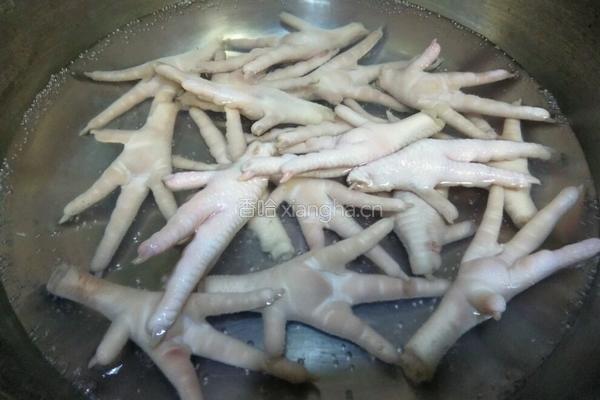 卤鸡爪的做法图解4