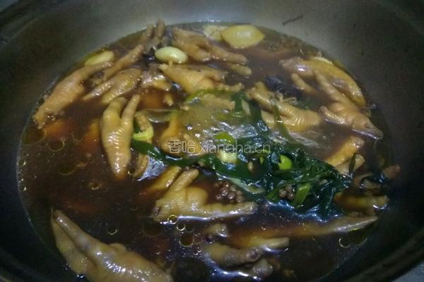 卤鸡爪的做法图解8