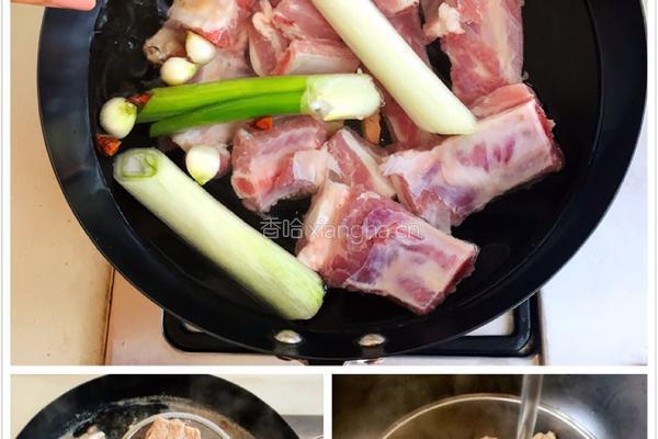 年夜饭之4-色味兼具无油健康的12345排骨的做法图解2
