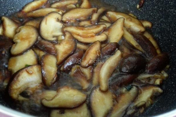 香菇油菜的做法图解9