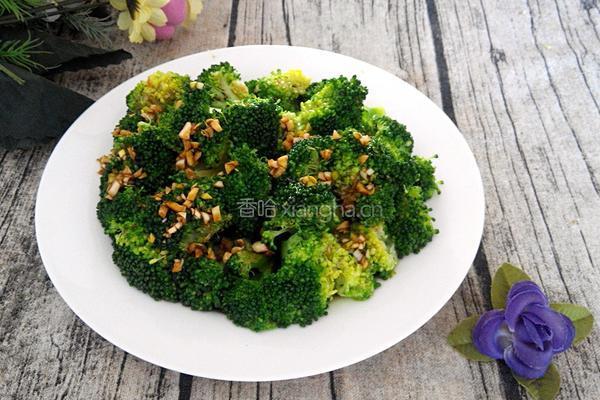 白灼西蓝花的做法图解8