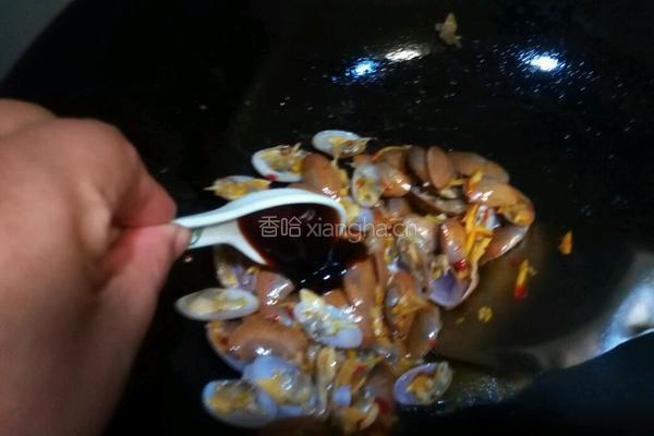 炒花甲的做法图解6