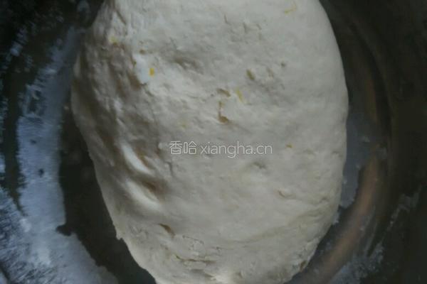 南瓜双色花卷的做法图解4