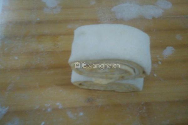南瓜双色花卷的做法图解10