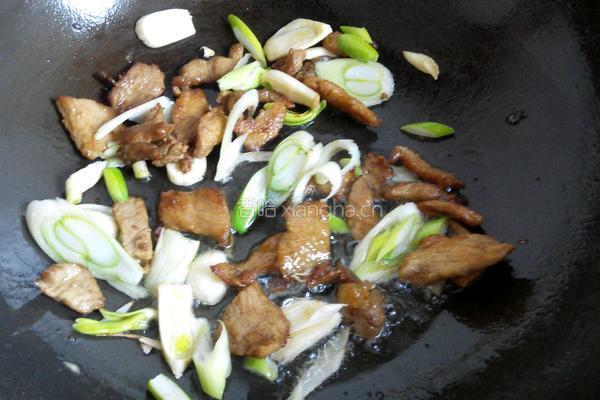 肉炒西葫芦的做法图解5