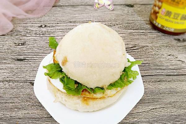 馒头鸡蛋堡的做法图解8