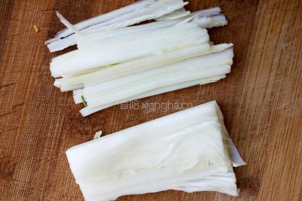 凉拌白菜心的做法图解5