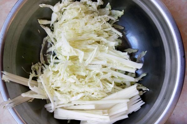 凉拌白菜心的做法图解6