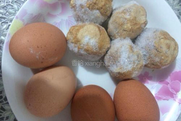 卤蛋肉丸的做法图解1