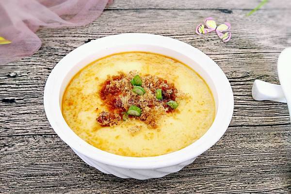 肉松鸡蛋羹的做法图解12