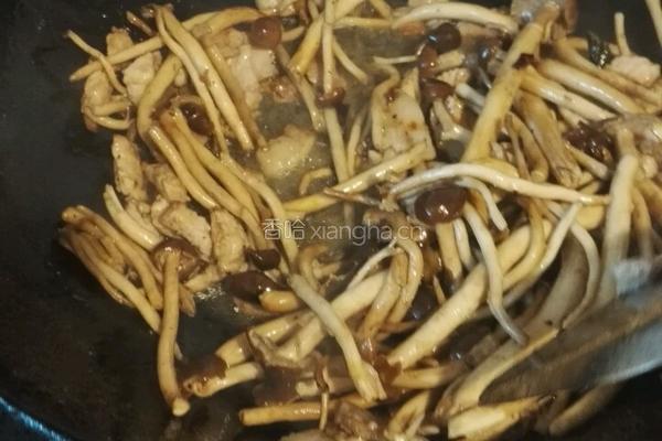干锅茶树菇的做法图解7