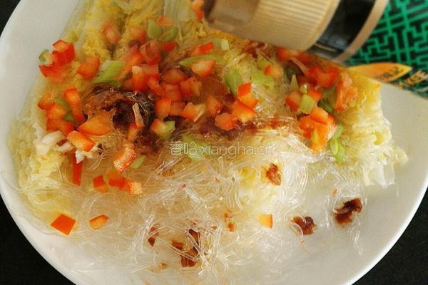 蒜蓉粉丝蒸娃娃菜的做法图解10