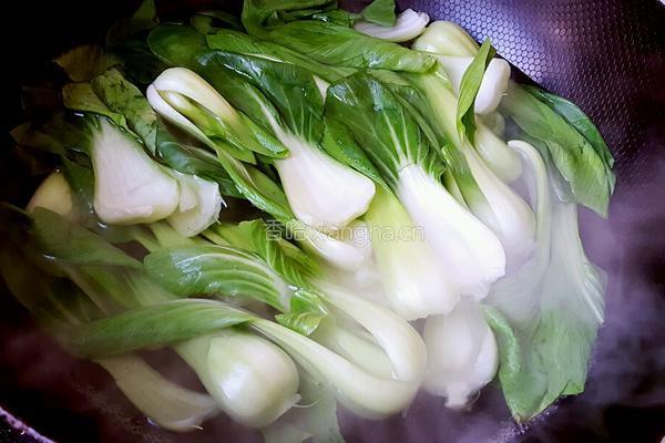 蚝油油菜的做法图解3