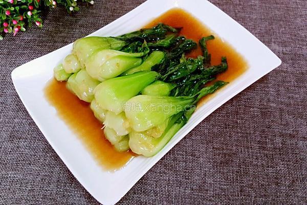 蚝油油菜的做法图解10