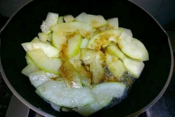 清炒冬瓜的做法图解6