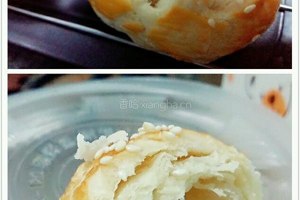 老婆饼（香椰芝麻糯米馅）的做法图解1