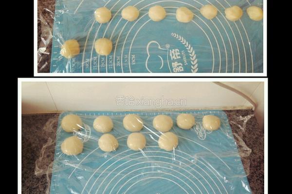 老婆饼（香椰芝麻糯米馅）的做法图解12