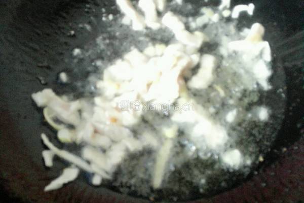 芹菜炒肉的做法图解4