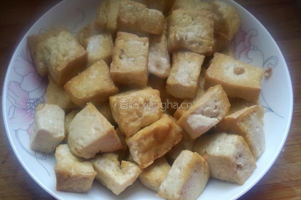 家常炒豆腐的做法图解3