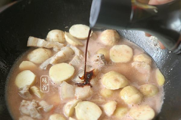南乳慈姑焖肉的做法图解7