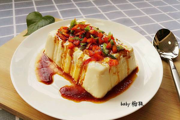凉拌盒豆腐的做法图解6