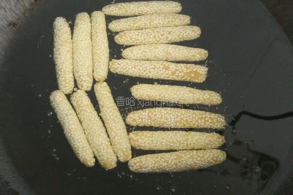 红糖芝麻棒的做法图解10